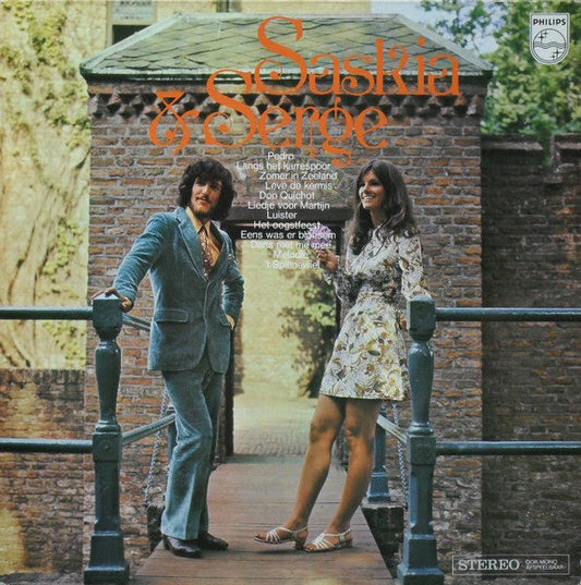 Saskia & Serge - Saskia & Serge (LP) (B) 49809 Vinyl LP Gebruikssporen!