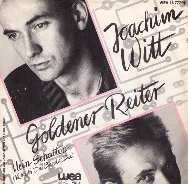 Joachim Witt - Goldener Reiter Vinyl Singles Vinyl Very Good (VG) <br> Hoes Good Plus (G+)