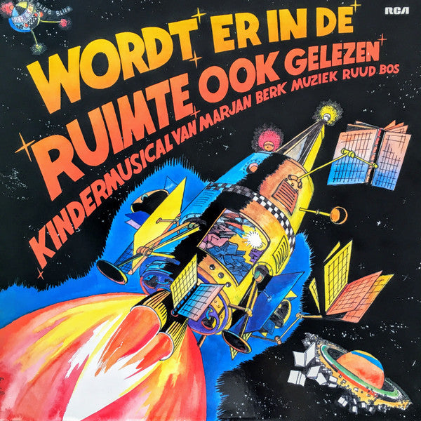 Marjan Berk & Ruud Bos - Wordt Er In De Ruimte Ook Gelezen? (LP) Vinyl LP Vinyl Zeer Goed / Hoesje Goed "VINYLSINGLES.NL"
