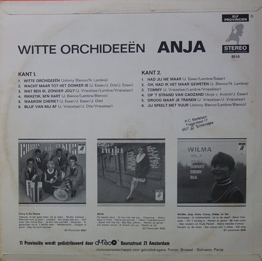 Anja - Witte Orchideeën (LP) Vinyl LP