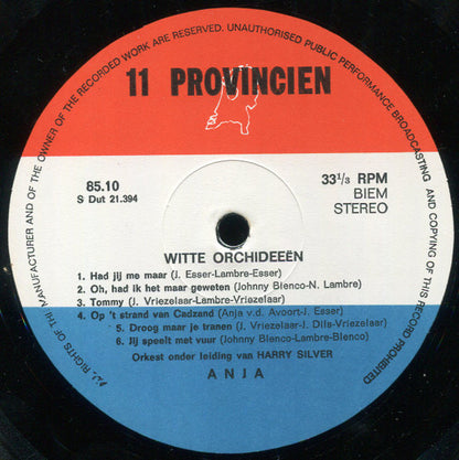 Anja - Witte Orchideeën (LP)
