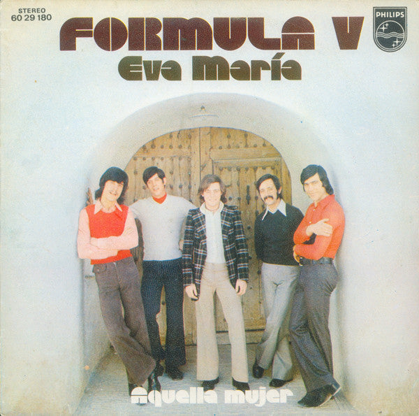 Formula V - Eva María Vinyl Singles Vinyl Very Good (VG) <br> Hoes Good Plus (G+)