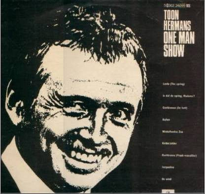 Toon Hermans - One Man Show (LP) Vinyl LP Vinyl Goed / Hoes Zie Foto