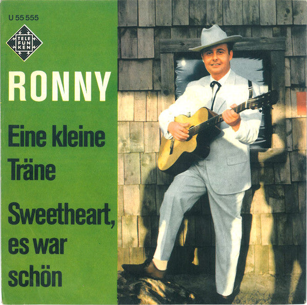 Ronny - Eine Kleine Träne Vinyl Singles Vinyl Very Good (VG) <br> Hoes Good Plus (G+)