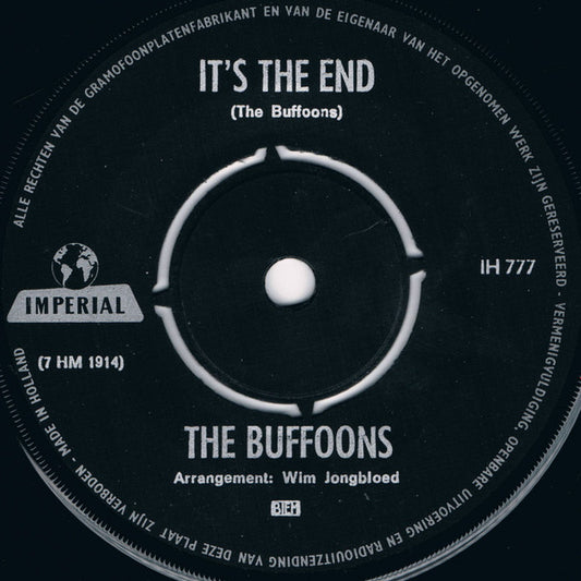Buffoons - It's The End Vinyl Singles Vinyl Very Good (VG) <br> Hoes Generic