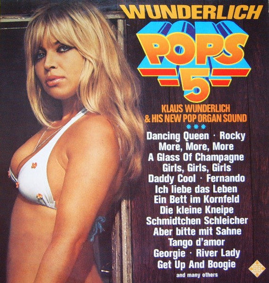 Klaus Wunderlich - Wunderlich Pops 5 (LP) 48433 Vinyl LP Goede Staat