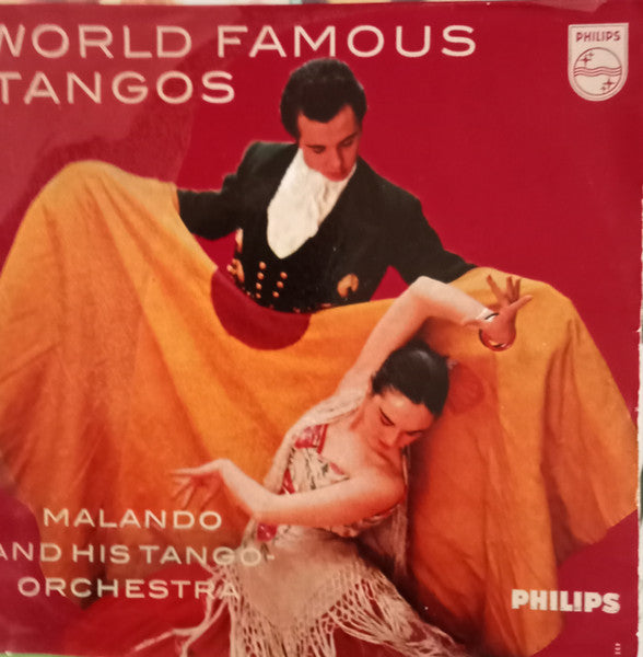 Malando And His Tango Orchestra - World Famous Tangos 18571 Vinyl Singles Goede Staat