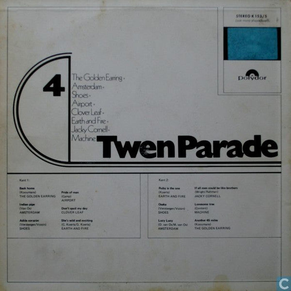 Various - Twen Parade 4 (LP) Vinyl LP Vinyl Very Good (VG) <br> Hoes Good Plus (G+)