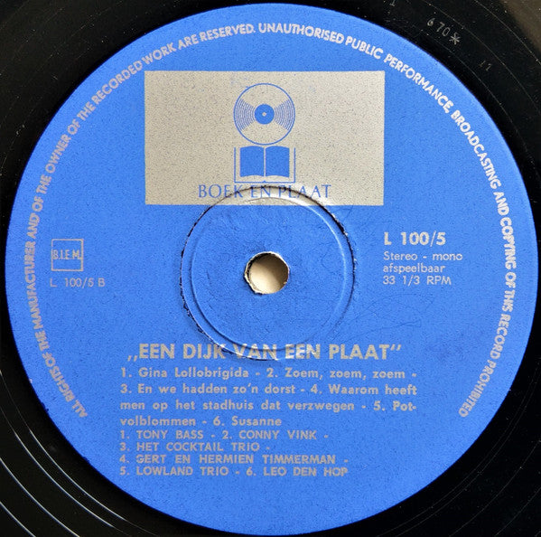 Various - Een Dijk Van Een Plaat (LP)