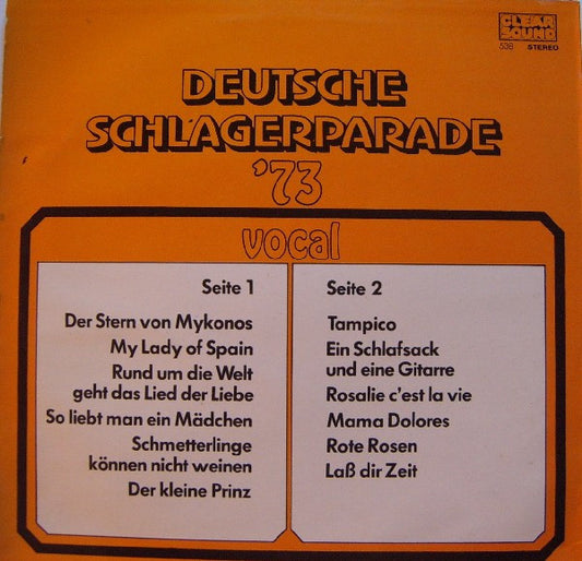 Unknown Artist - Die Deutsche Schlagerparade '** (LP)