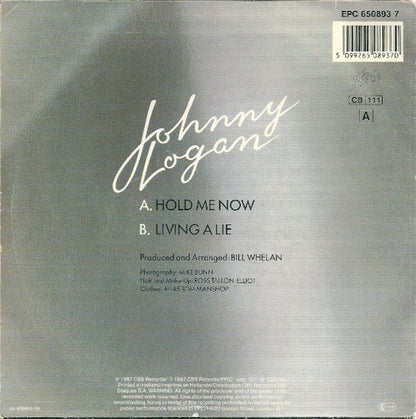 Johnny Logan - Hold Me Now 34868 36919 36943 Vinyl Singles Goede Staat