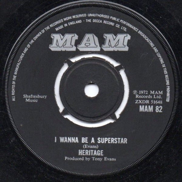 Heritage - Poor Soul Vinyl Singles Vinyl Goed / Hoes Generic