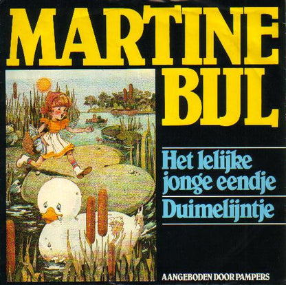 Martine Bijl - Zingt Voor Pamper Babies: Het Lelijk Jonge Eendje (Flexi-discs) Flexi-disk Vinyl Very Good (VG) <br> Hoes Good Plus (G+)