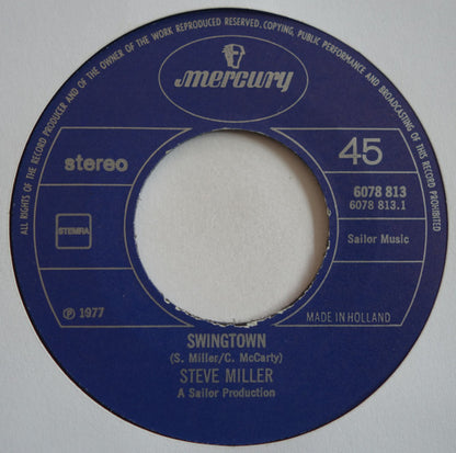 Steve Miller Band - Swingtown 17645 Vinyl Singles VINYLSINGLES.NL