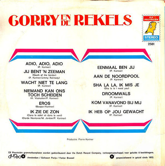 Corry En De Rekels - Corry En De Rekels 2 (LP) 97-97922 Vinyl LP Vinyl Zeer Goed / Hoesje Goed "VINYLSINGLES.NL"