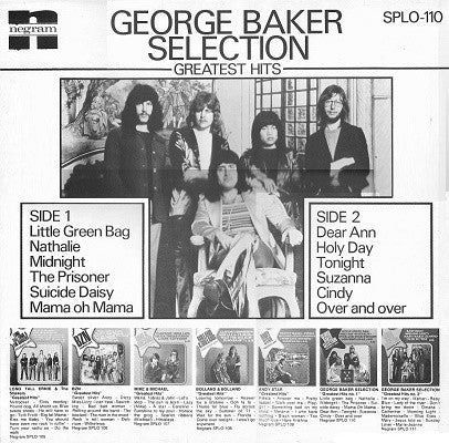 George Baker Selection - Greatest Hits (LP) Vinyl LP Vinyl Zeer Goed / Hoesje Goed "VINYLSINGLES.NL"
