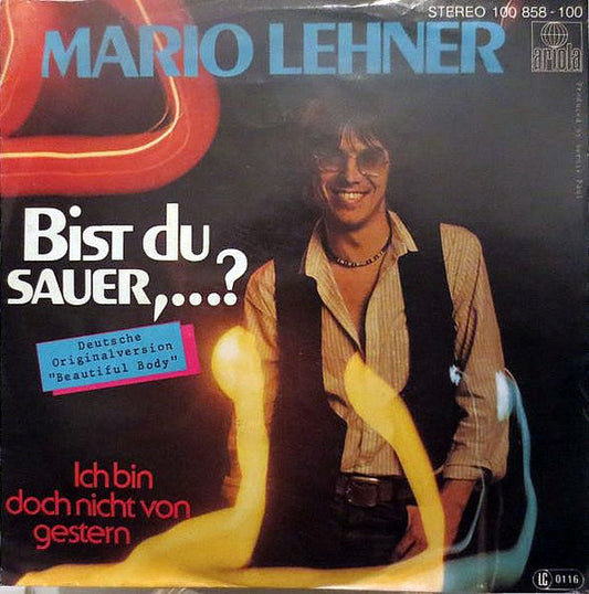 Mario Lehner - Bist Du Sauer,...? 34520 Vinyl Singles Goede Staat