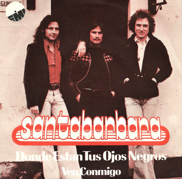 Santabarbara - Donde Estan Tus Ojos Negros 36952 Vinyl Singles Goede Staat