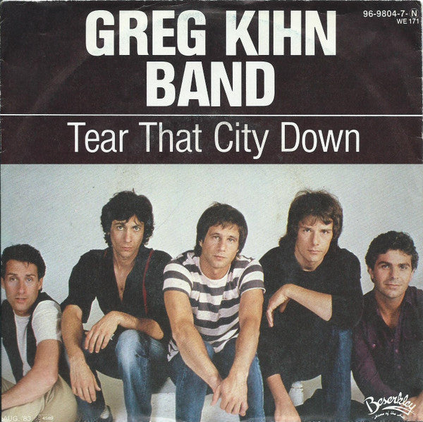 Greg Kihn Band – Tear That City Down (Maxi-Single) 42281