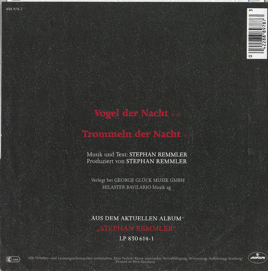 Stephan Remmler - Vogel Der Nacht