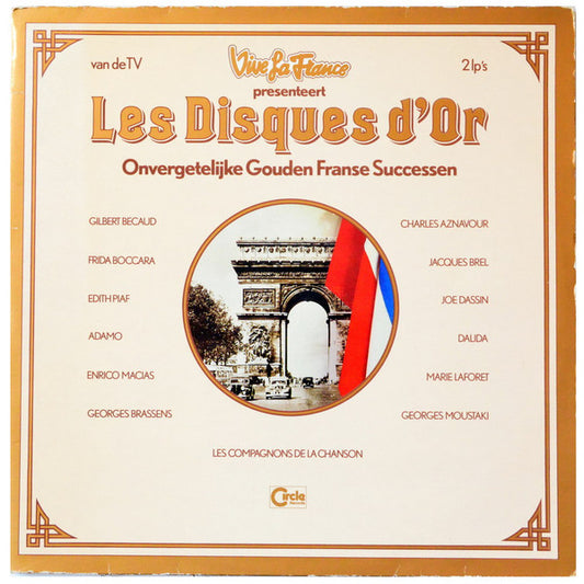 Various - Les Disques D'Or: Onvergetelijke Gouden Franse Successen (LP)