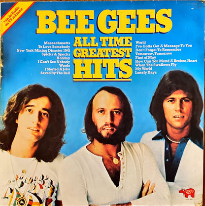 Bee Gees - All Time Greatest Hits (LP) Vinyl LP Vinyl Very Good (VG) <br> Hoes Good Plus (G+)