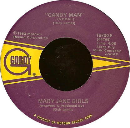 Mary Jane Girls - Candy Man 39285 Vinyl Singles Goede Staat