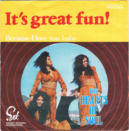 Hearts Of Soul - It's Great Fun (B) 36059 Vinyl Singles Goede Staat