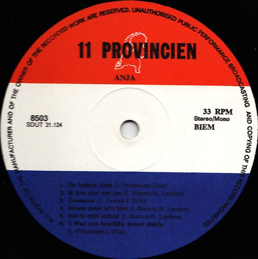 Anja - Anja (LP) Vinyl LP Vinyl Zeer Goed / Hoesje Goed "VINYLSINGLES.NL"