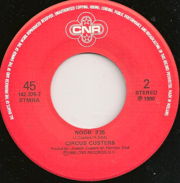 Circus Custers - Ik Hou Van Alles 33820 Vinyl Singles Goede Staat