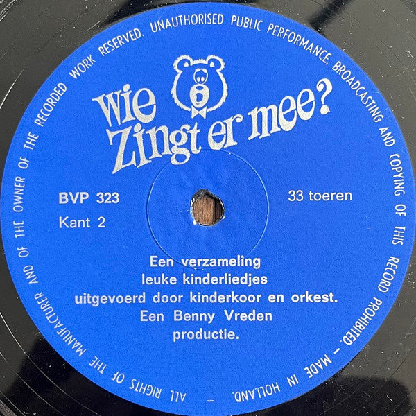 Schellebellen - Wie Zingt Er Mee? (LP)