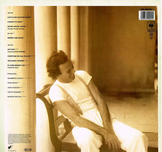 Julio Iglesias - Non Stop (LP) Vinyl LP Vinyl Zeer Goed / Hoesje Goed "VINYLSINGLES.NL"