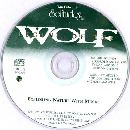 Dan Gibson & Michael Maxwell - Legend Of The Wolf (CD) Compact Disc Goede Staat