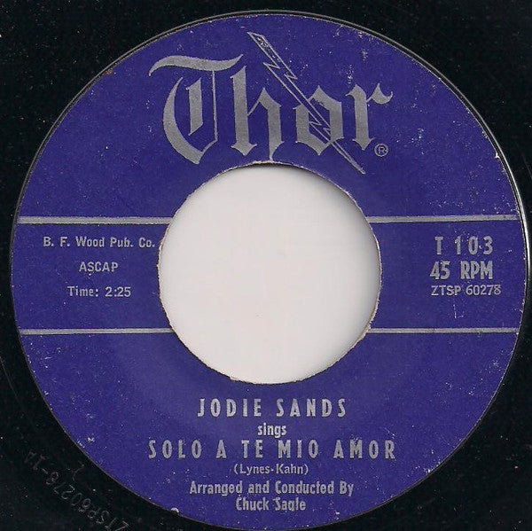 Jodie Sands - Turnabout Heart Vinyl Singles Vinyl Goed / Hoes Generic