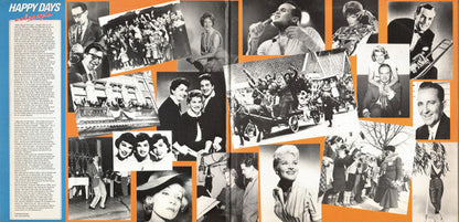 Various - Happy Days Are Here Again (LP) 51642 Vinyl LP Dubbel Vinyl Very Good (VG) <br> Hoes Good Plus (G+)