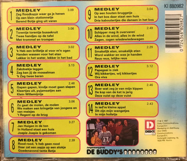 Buddy's - Zeg Roodkapje Waar Ga Je Housen (CD) Compact Disc Goede Staat
