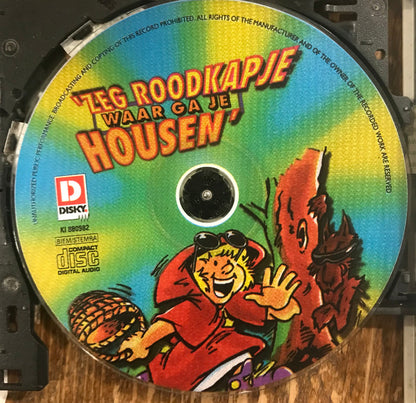Buddy's - Zeg Roodkapje Waar Ga Je Housen (CD) Compact Disc Goede Staat