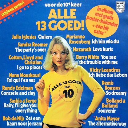 Various - Alle 13 Goed! Deel 10 (LP) 50365
