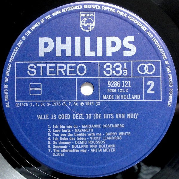 Various - Alle 13 Goed! Deel 10 (LP) 50365