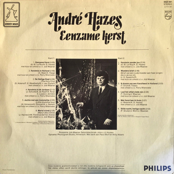 André Hazes - Eenzame Kerst (LP) 97-45886