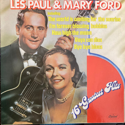 Les Paul & Mary Ford - 16 Greatest Hits (LP) 50393 Vinyl LP VINYLSINGLES.NL