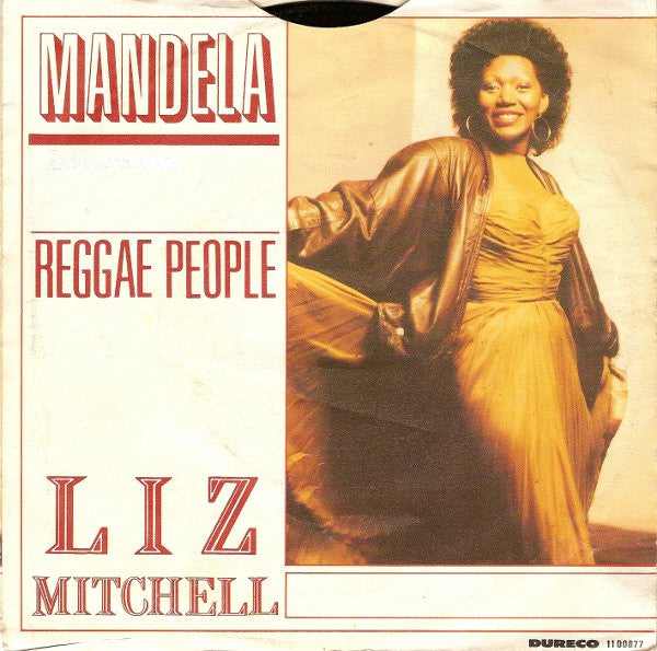 Liz Mitchell - Mandela Vinyl Singles Vinyl Very Good (VG) <br> Hoes Good Plus (G+)