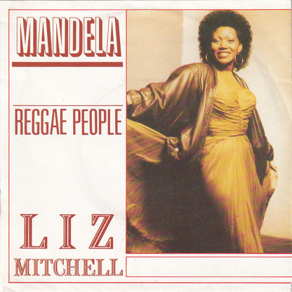 Liz Mitchell - Mandela Vinyl Singles Vinyl Very Good (VG) <br> Hoes Good Plus (G+)