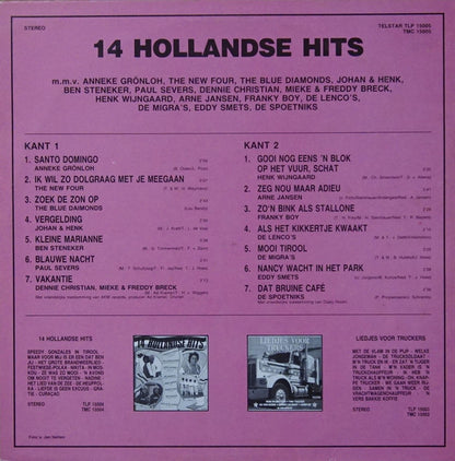 Various - 14 Hollandse Hits (LP) 50767 Vinyl LP Goede Staat