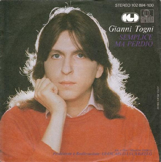 Gianni Togni - Semplice 36057 Vinyl Singles Goede Staat