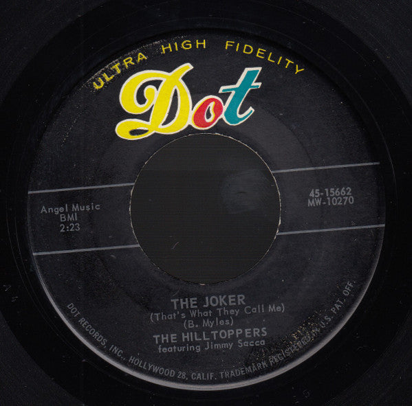 Hilltoppers - The Joker (That's What They Call Me) Vinyl Singles Vinyl Goed / Hoes Generic