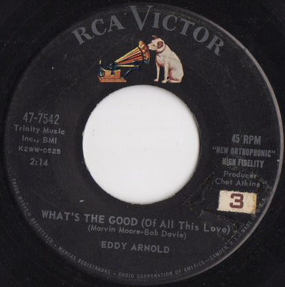 Eddy Arnold - Tennessee Stud Vinyl Singles Vinyl Very Good (VG) <br> Hoes Generic