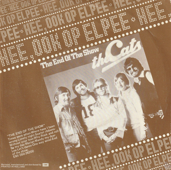 Cats - The End Of The Show Vinyl Singles Vinyl Very Good (VG) <br> Hoes Good Plus (G+)