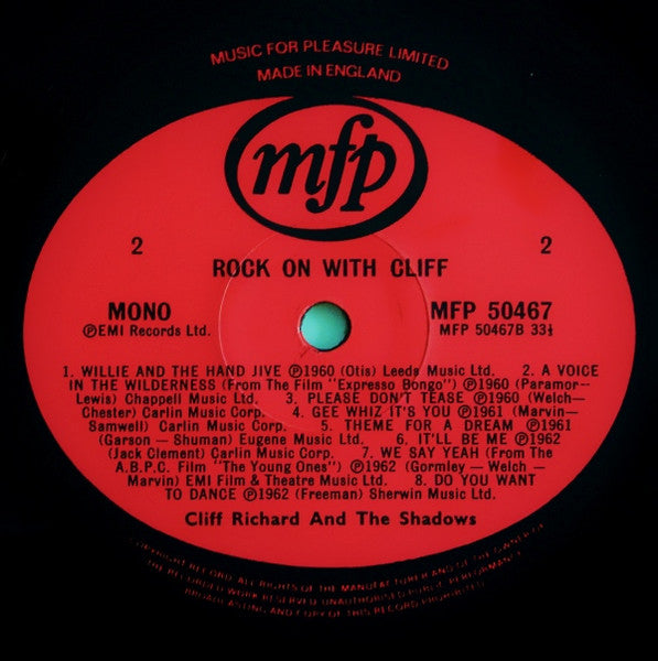 Cliff Richard - Rock On With Cliff (LP)