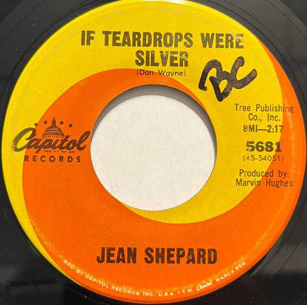 Jean Shepard - Outstanding In Your Field Vinyl Singles Vinyl Goed / Hoes Generic